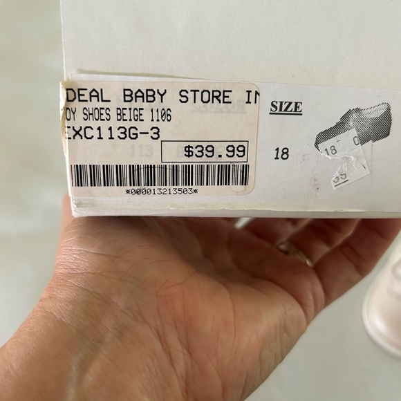 New in the box spain leather infant shoes size 18 - Picture 9 of 13